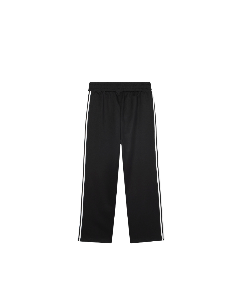 Pantalone Kenzo nero con logo e bande laterali K61477 95 Kenzo 