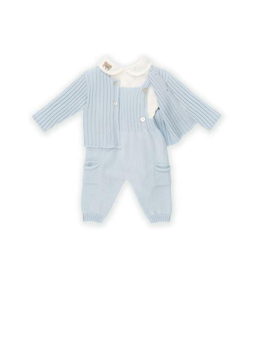 Completo azzurro tre pezzi IB6531 402 Marlù 