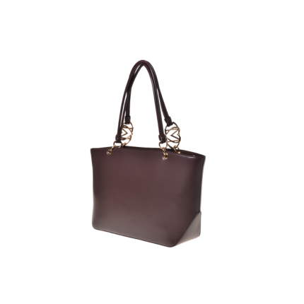 Borsa shopper Love Moschino marrone con inserti logati JC4074PP1NLF 0301 Love Moschino 