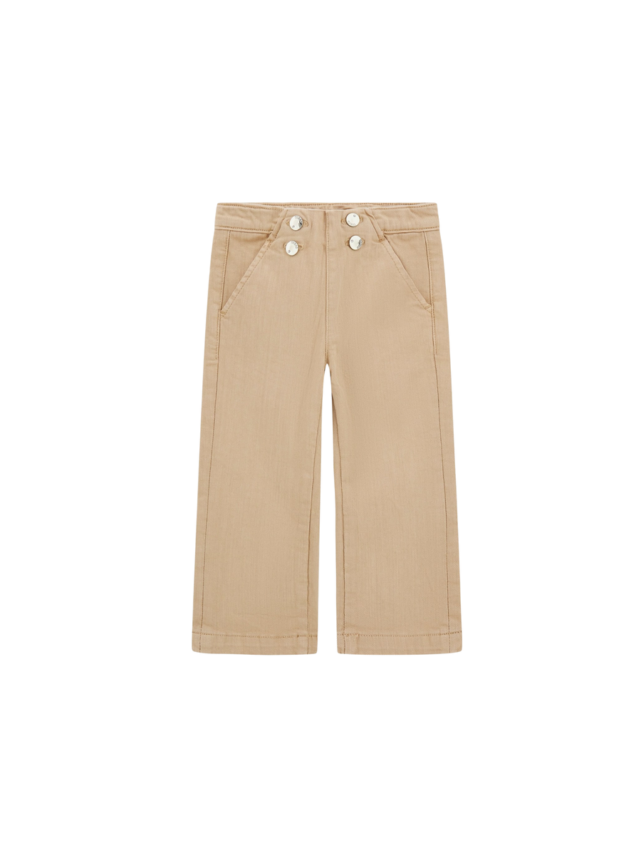 Pantalone Guess beige con bottoni gioiello K5YB03WE620 G1L7 Guess 