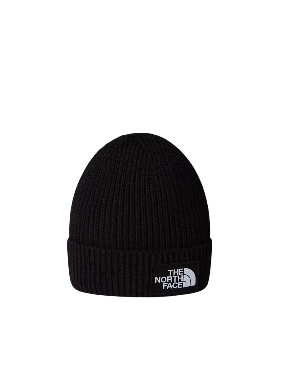 Berretto con risvolto "Tnf" The North Face nero NF0A8CGU JK31 The North Face 