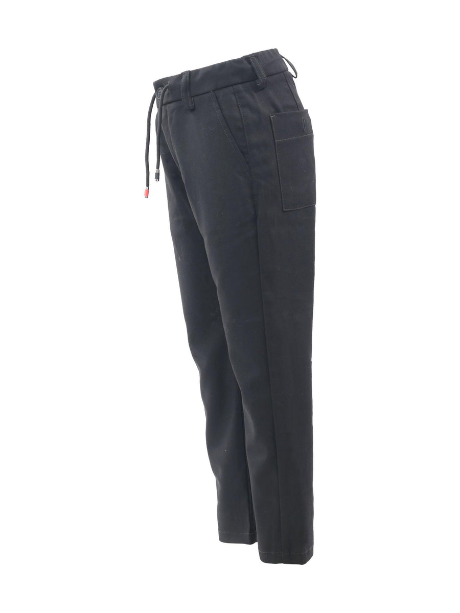 Pantalone classico nero P1209 BLK Alessandrini 