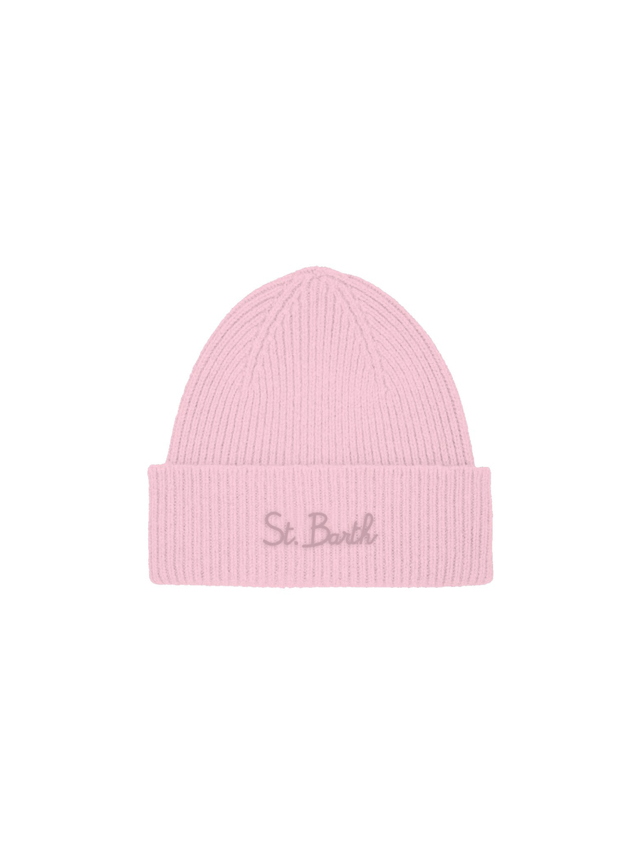 Cappello "21" Saint Barth rosa con logo ricamato MOS0005 00101I MC2 SAINT BARTH 