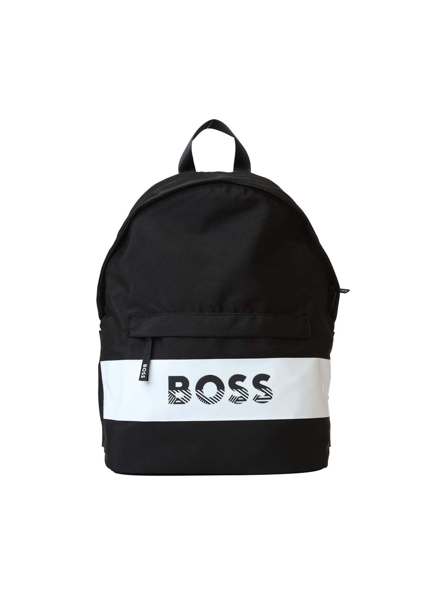 Zaino nero patch Boss J20366 NER Boss 