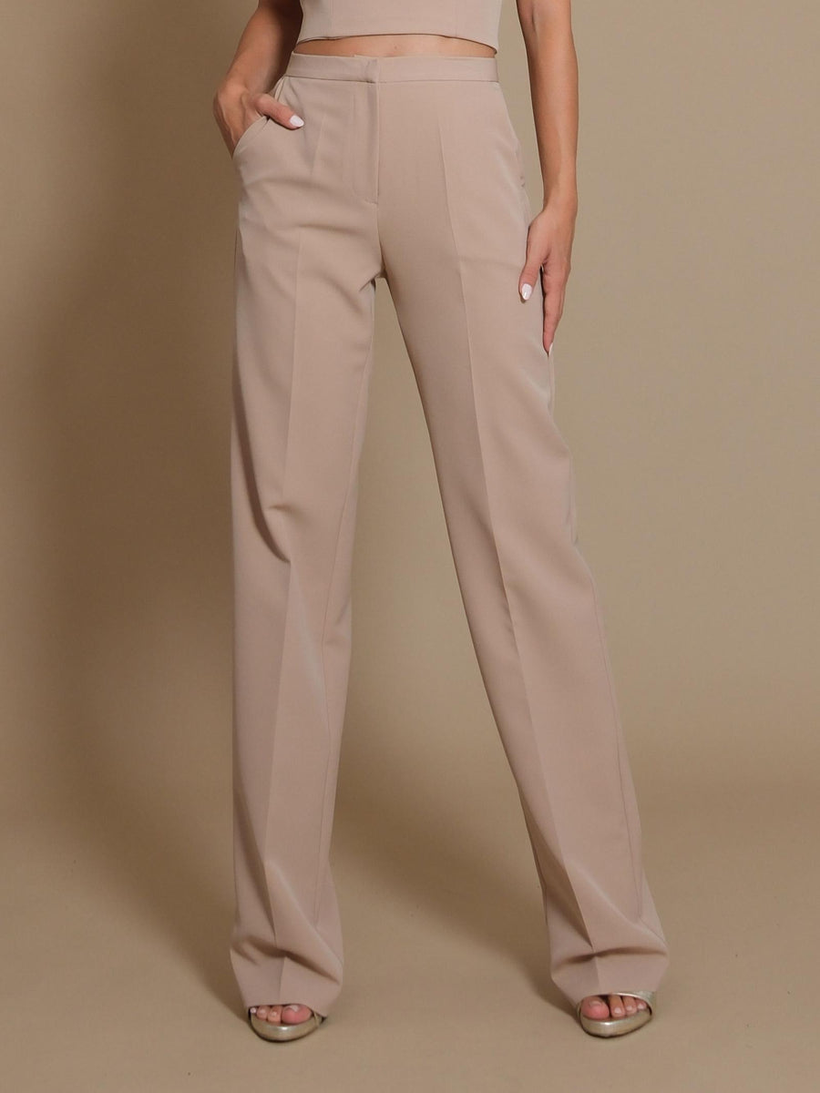 Pantalone Silence Limited basic a palazzo cammello SD2012B FANGO Silence Limited 