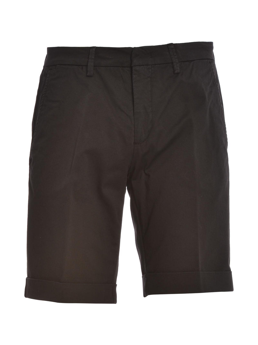 Bermuda nero slim ANTIGUA8135 NE RAYURES NOIR 