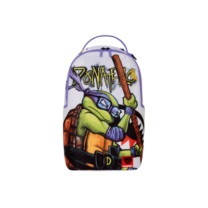 Zaino "TMNT Donatello" Sprayground bianco con stampa ninja 910B7148 NSZ Sprayground 
