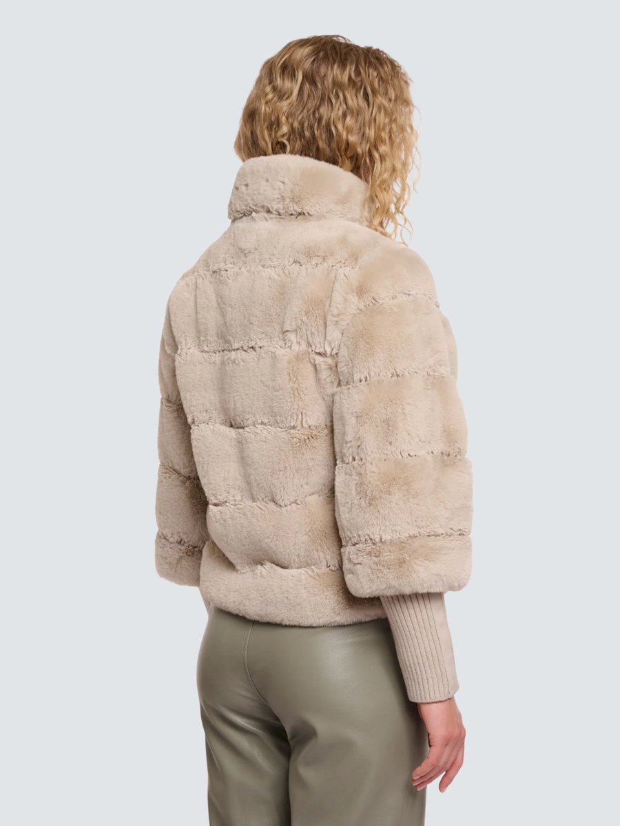 Cappotto "Feline" Rino & Pelle beige Feline.7002512 Birch Rino & Pelle 