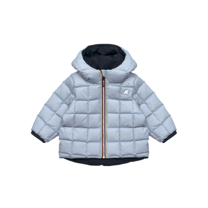 Giubbino "E. Jack St Thermo Reversible" K-Way blu K7132PW BBB K-WAY 