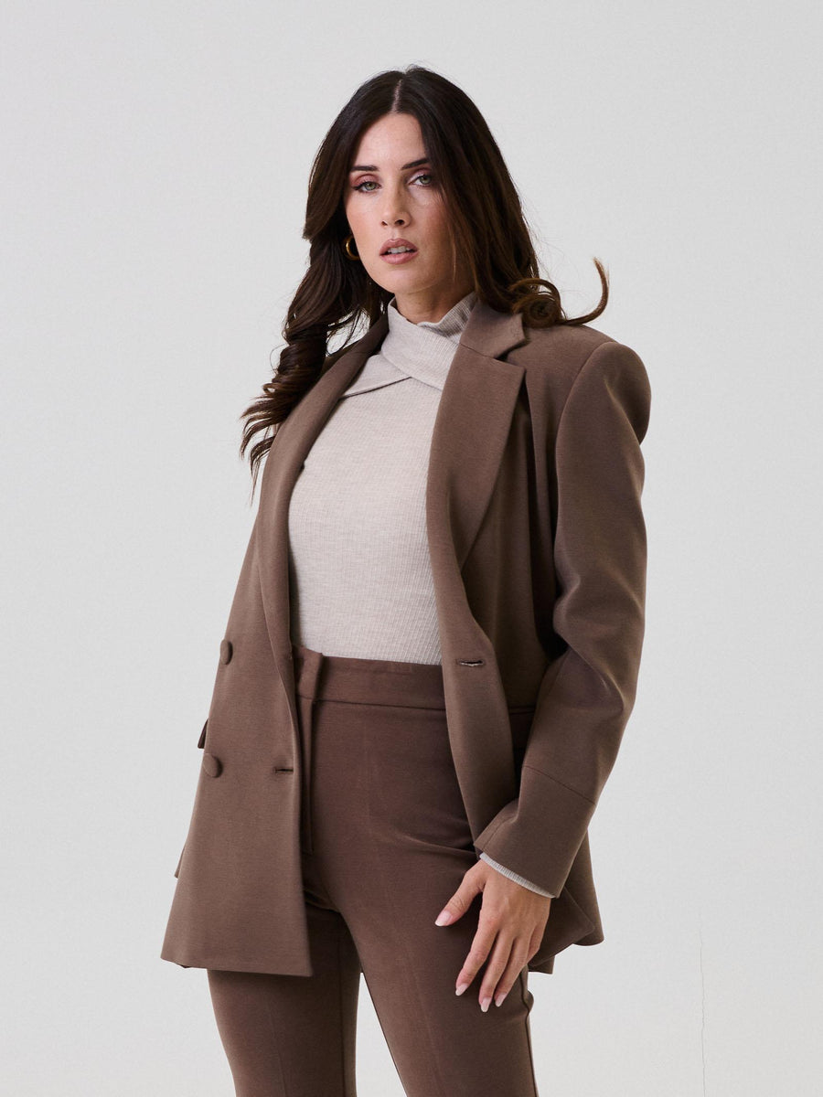 Giacca doppiopetto Bohemian Vì marrone GI203FW BROWN Bohemian V 