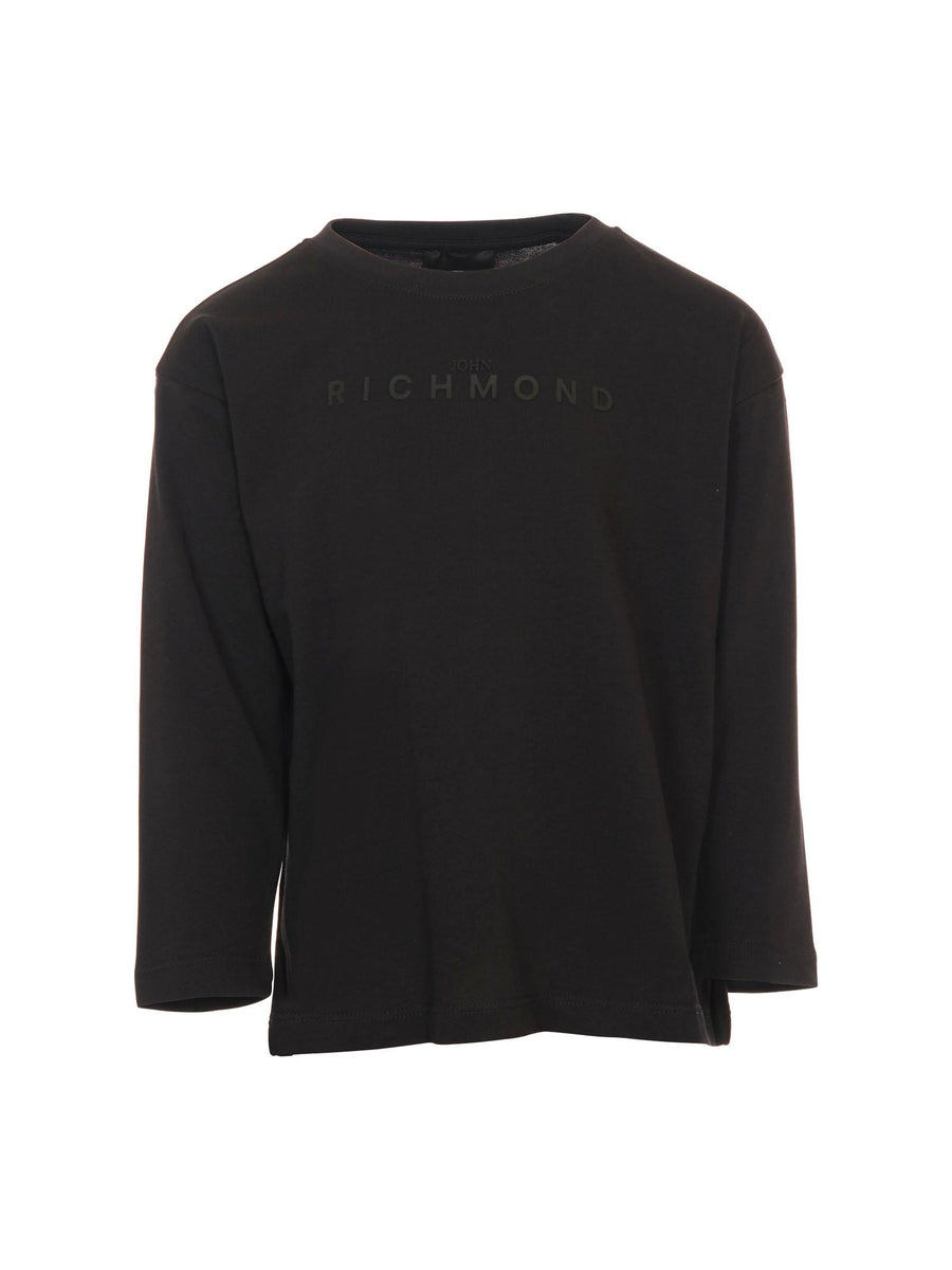 T-Shirt a maniche lunghe John Richmond nera RBA25016TS BLACK John Richmond 