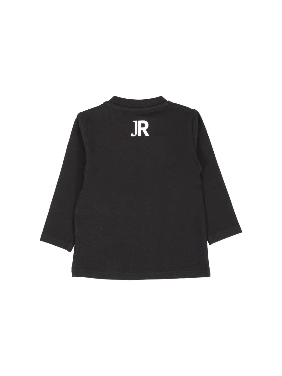 T-Shirt John Richmond nera con logo RICH multicolor RIA24066TS BLK John Richmond 