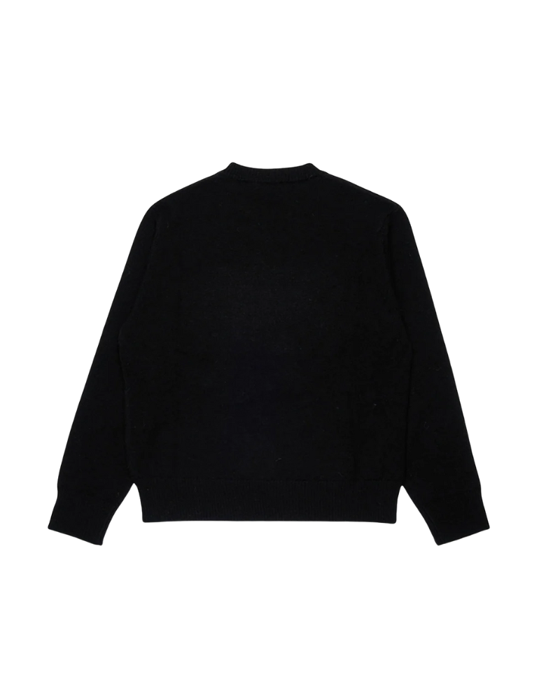 Maglione Dsquared nero con logo DSQ2 a contrasto DQ3071 DQ900 Dsquared 