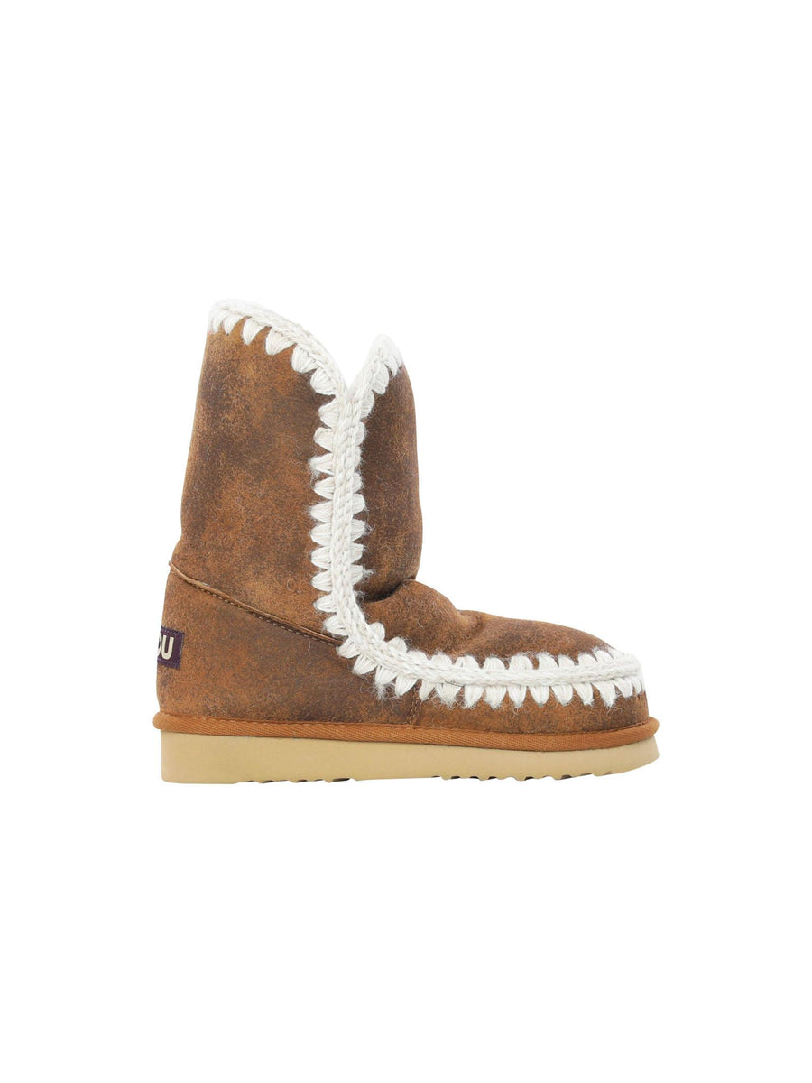 Mou Eskimo 24 vintage sheepskin marrone FW101132C OLDCOG Mou 