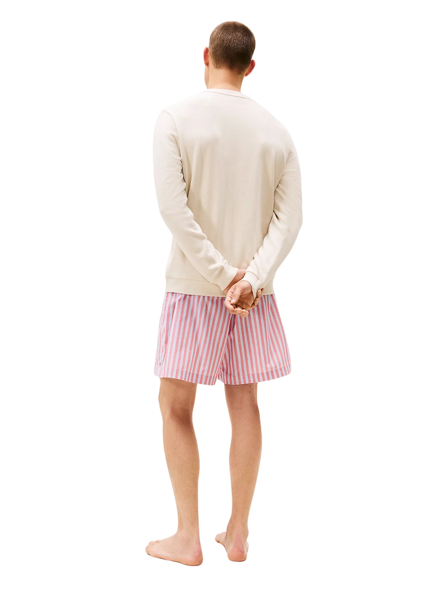 Felpa lounge Original Tommy Hilfiger beige con logo UM0UM03666 ACG Tommy Hilfiger 