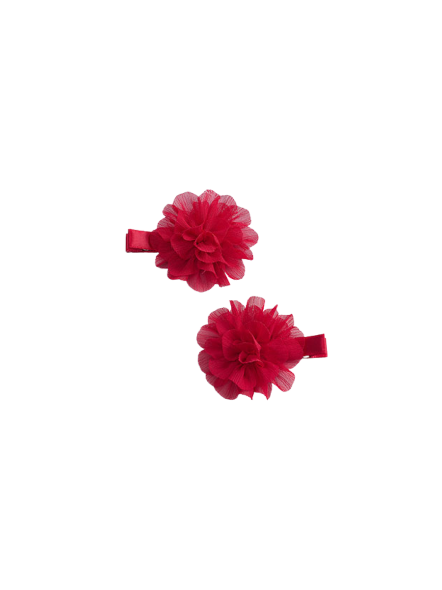 Set 2 mollettine Abel & Lula rosso con fiore 5967 Rosso Abel & Lula 