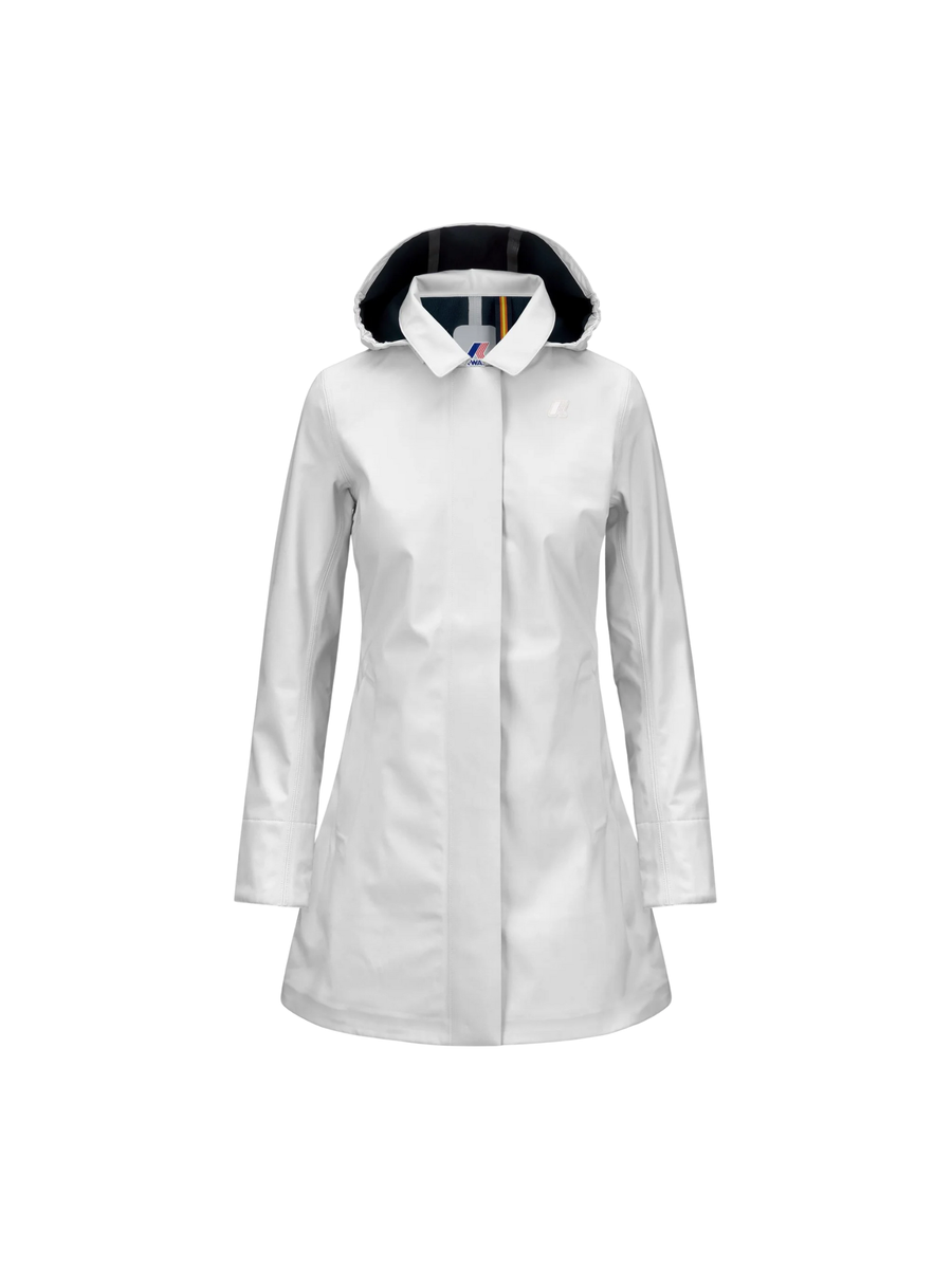 Giubbino"Mathy Bonded" K-Way bianco K2148BW AK7 K-WAY 