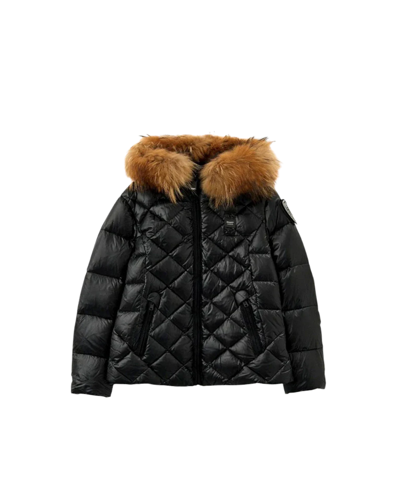 Giubbino "Lotus" Blauer bianco nero 25WBLGC03384 999EI Blauer 