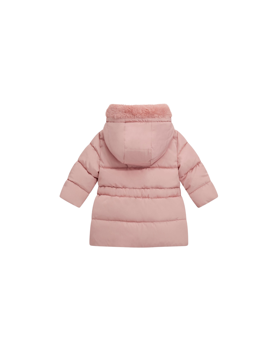 Piumino Guess rosa con fiocco in vita A5BL02WB240 G6J8 Guess 