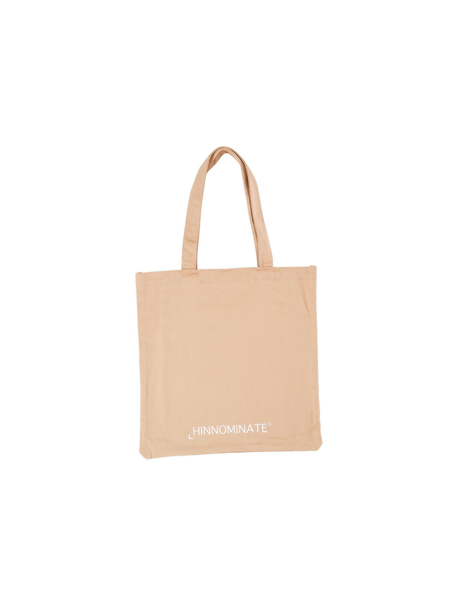 Shopper Hinnominate beige con logo stampato frontale HMACW00110 BE33 Hinnominate 