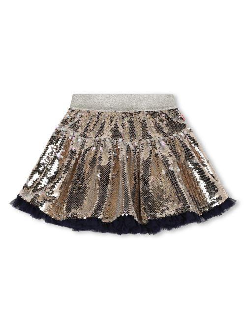 Gonna oro paillettes U20641 Z98 Billie Blush 