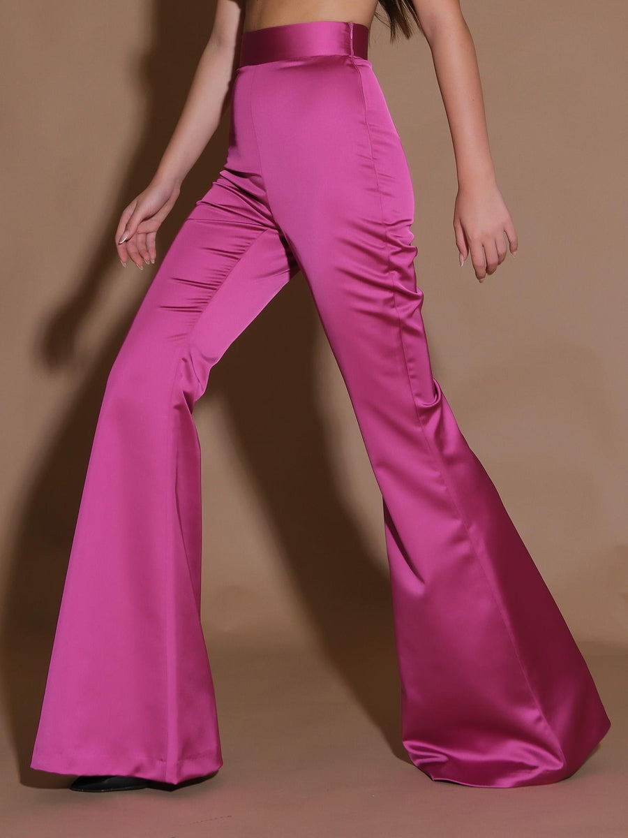 Pantaloni Maxi zampa Malva PA223CAT MALVA Silence Limited 