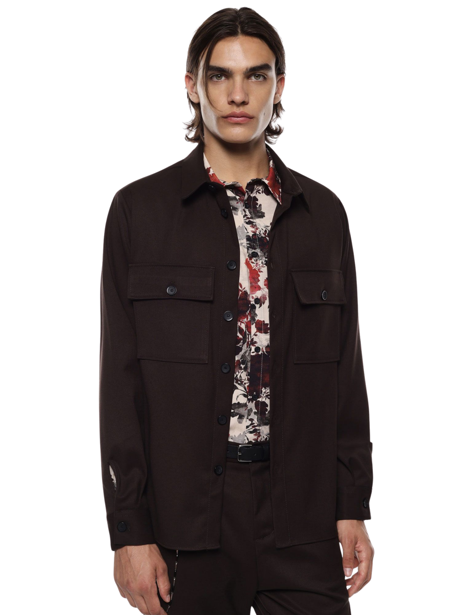 Camicia Imperial moro con tasche sul petto C1I9KBV MORO Imperial 