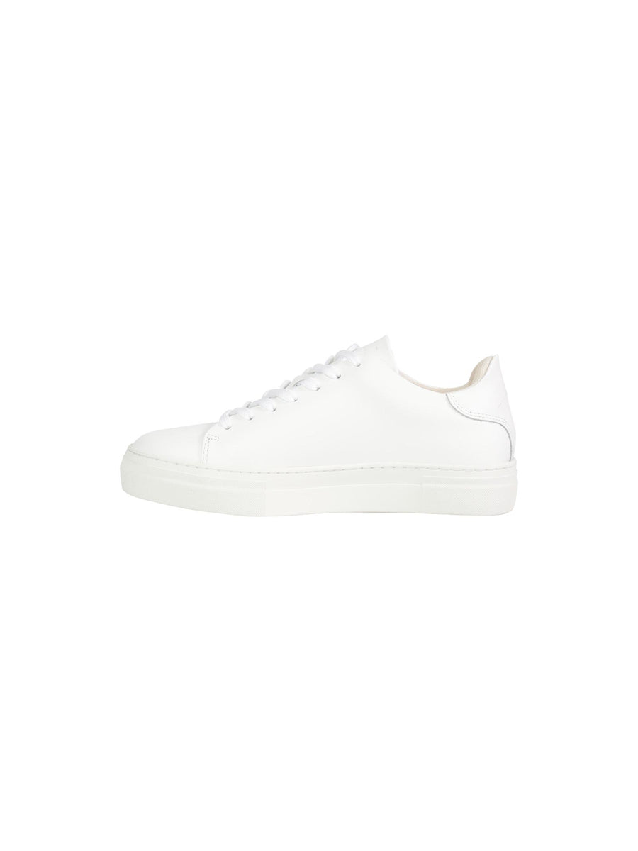 Sneaker in pelle bianca 16081298 WHT Selected 