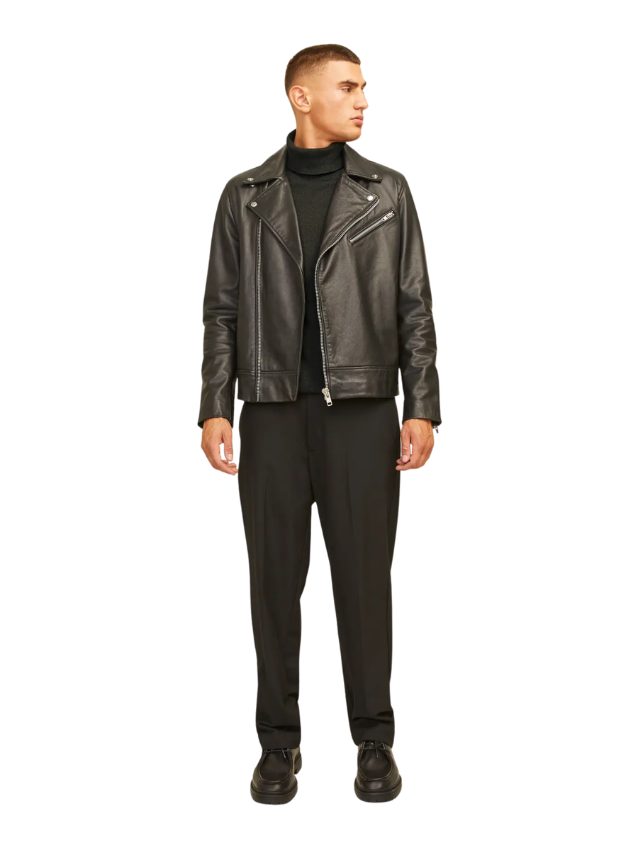 Maglione a collo alto Jack & Jones verde forest scuro 12258051 Forest Night twist Jack & Jones 