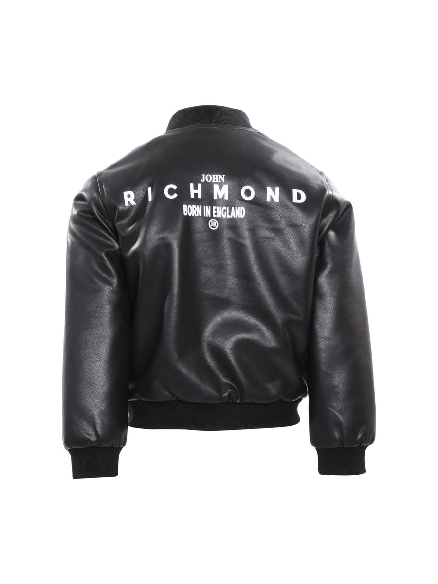 Giubbino Jhon Richmond nero ecopelle RBA24172GB BLK John Richmond 