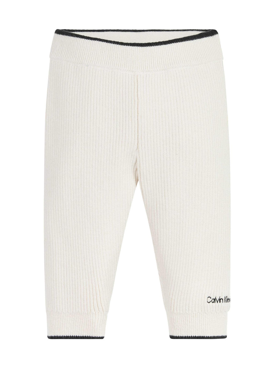 Pantalone a costine bianco IN0IN00046 YBI Calvin Klein 