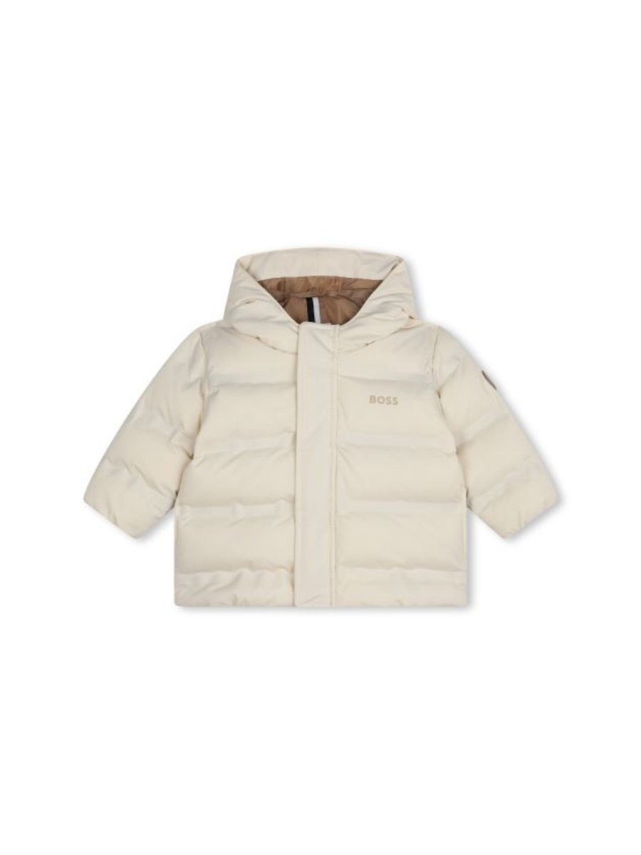 Giubbino Boss per neonato beige J51259 21C Boss 