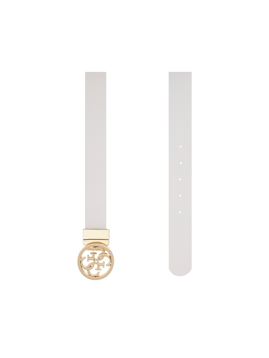 Cintura Guess bianca con stampa a monogramma BW9166P4235 WLO Guess 