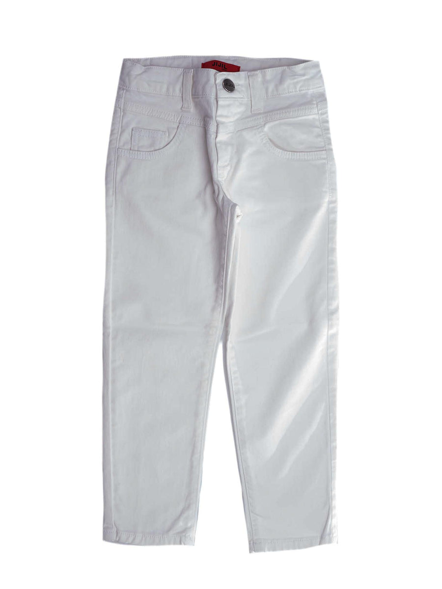 Pantalone bianco vita alta Jijil JPJ129 PAN Jijil 