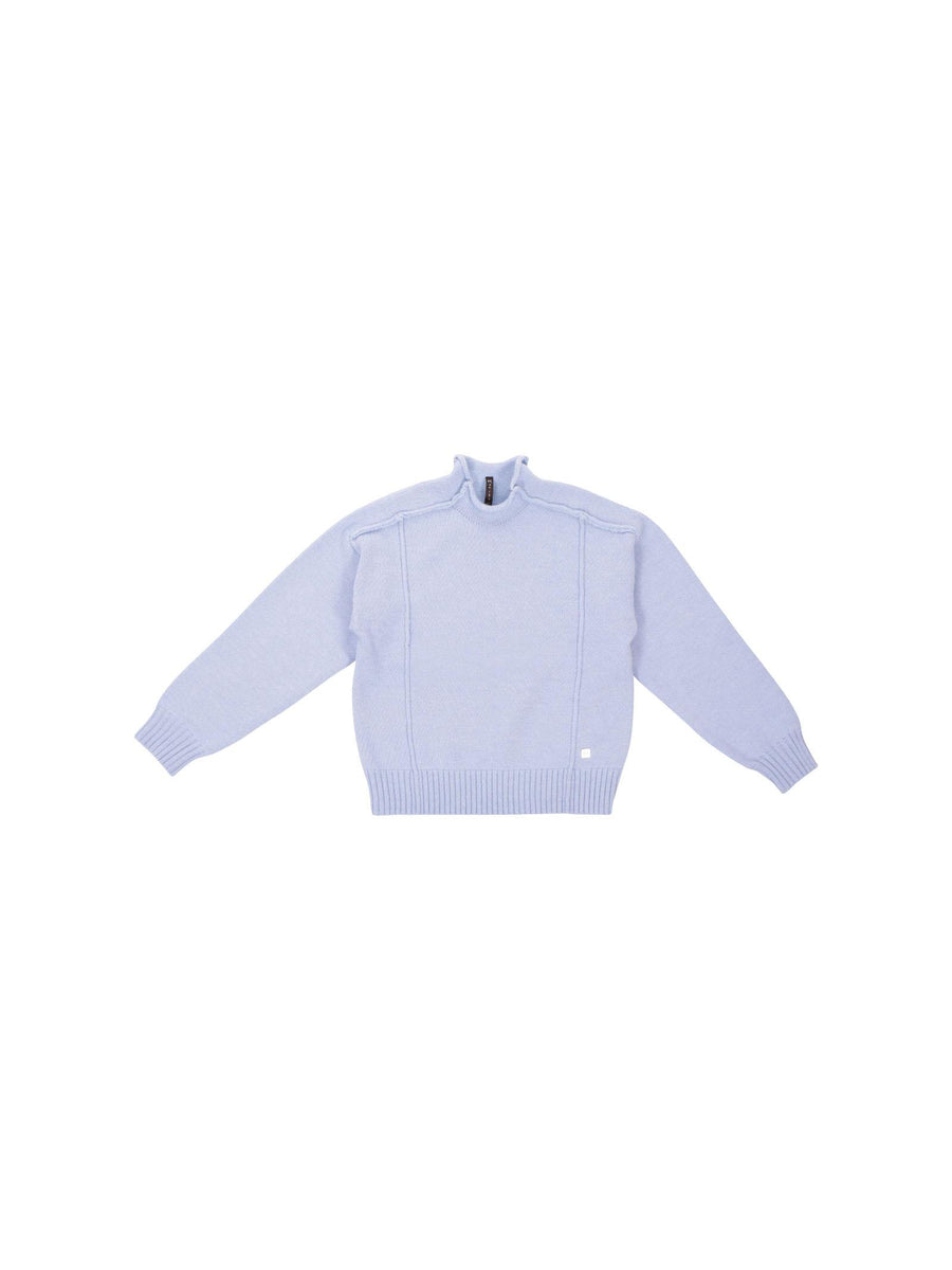 Maglioncino bambina Manila Grace azzurro polvere MFJF24M176 POLVERE Manila Grace 