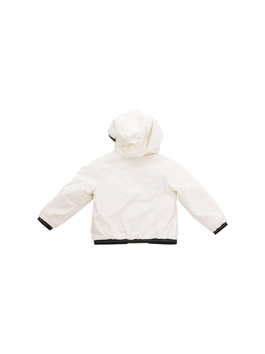 Giubbino neonato Blauer edith bianco con cappuccio BBXC02551 129 Blauer 