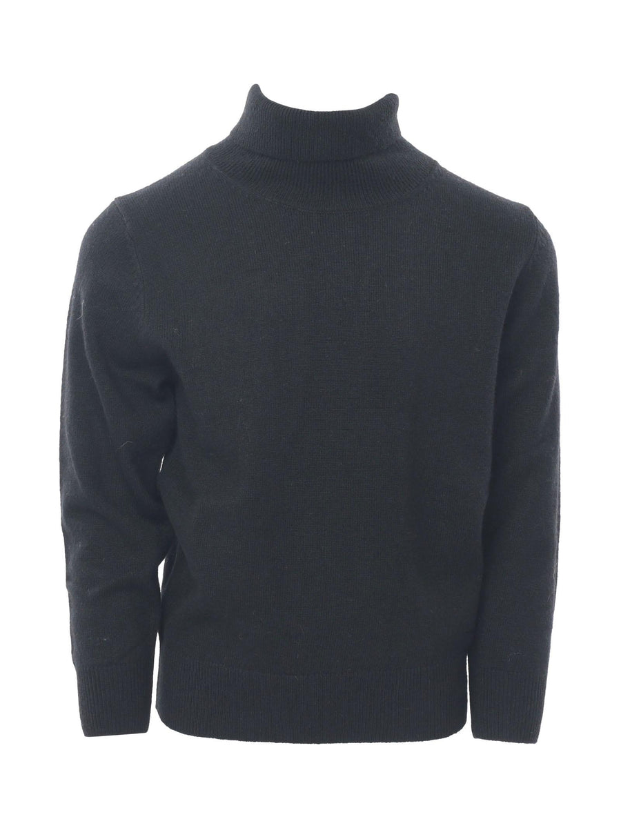 Maglioncino dolcevita nero P3102 NE Paolo Pecora 