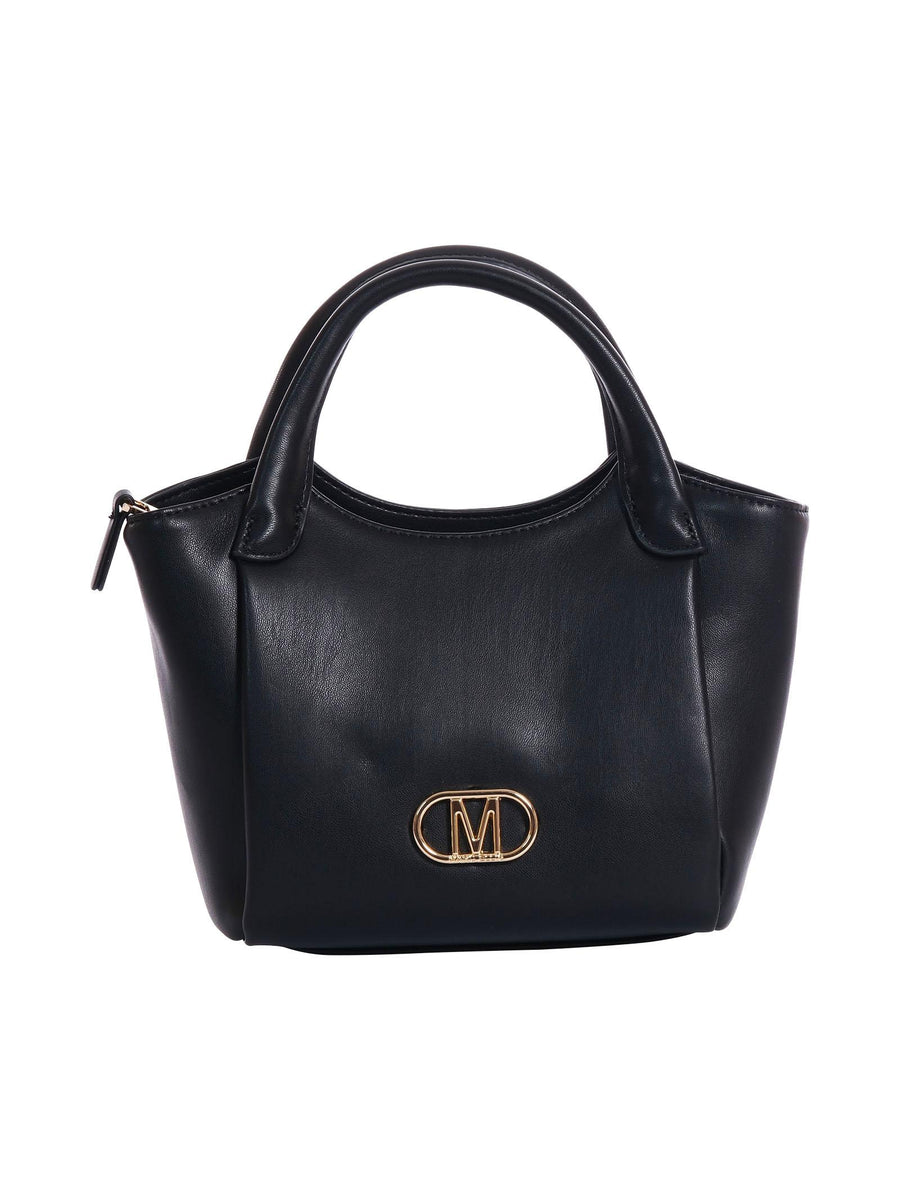 Borsa " samba s" Marc Ellis nera con dettagli dorati SAMBA S BLK/GOLD Marc Ellis 
