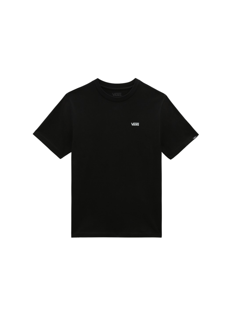 T-Shirt Vans nera con piccola stampa logo VN0A4MQ3 BLK1 Vans 