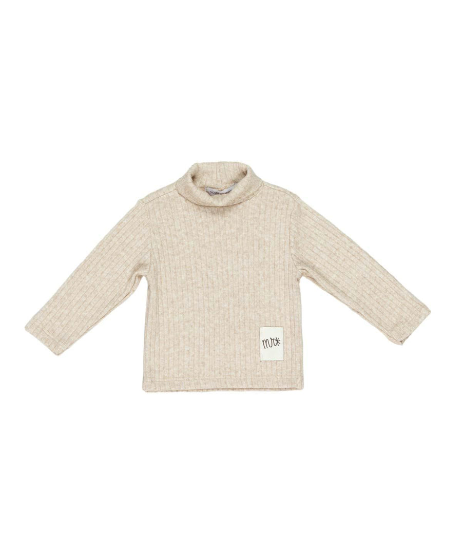 Dolcevita a costine beige MR2260 BEIGE Manuel Ritz 