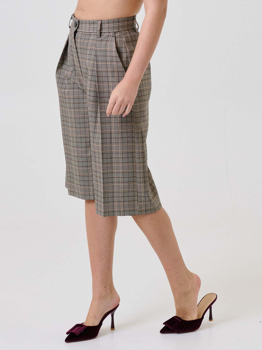 Bermuda a quadri Vicolo moro TF1161 GRIGIO Vicolo 