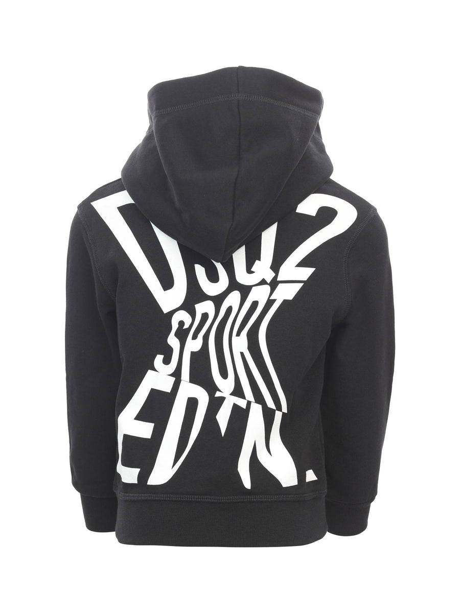 Felpa nera Dsquared2 DQ2526D003G DQ900 Dsquared 