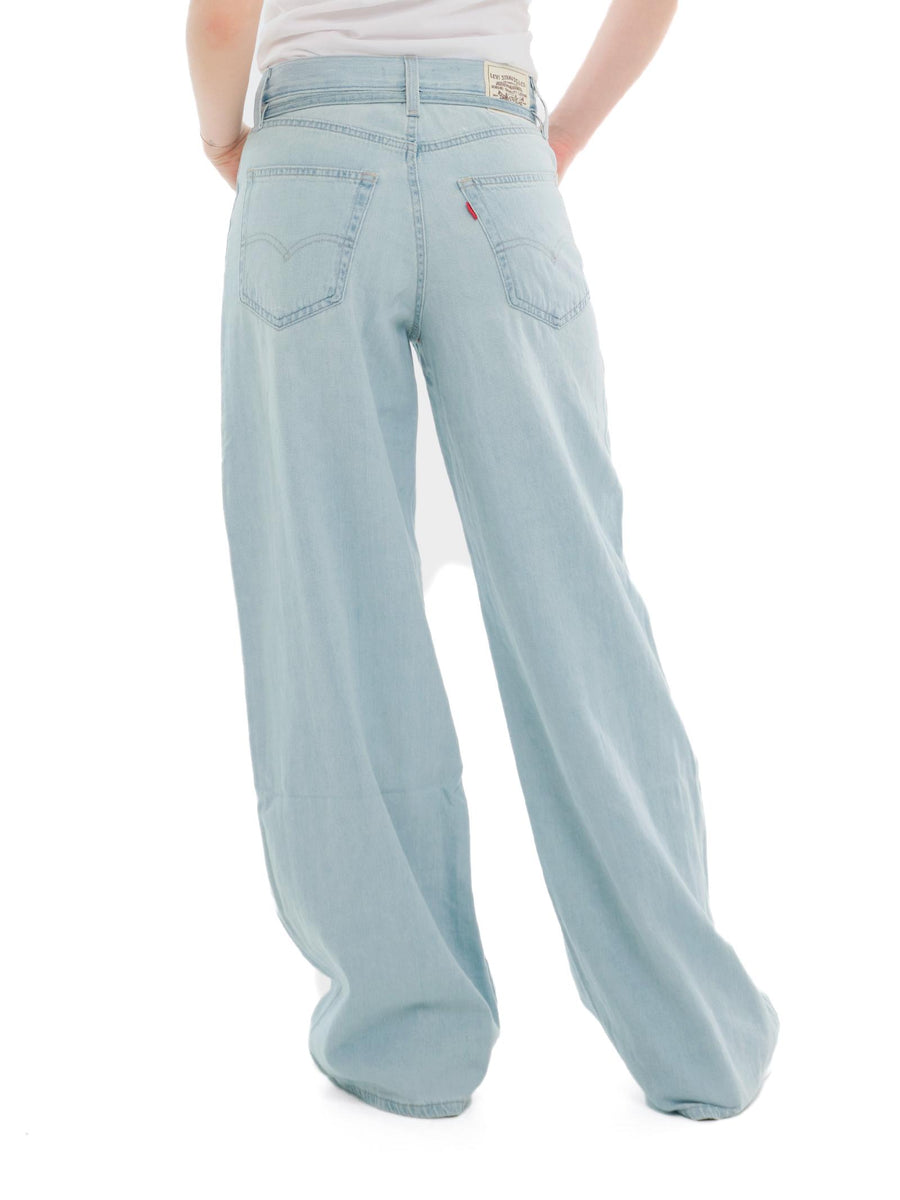 Jeans "xl straight" Levi's azzurro in denim A8701-0008 U Levi's 