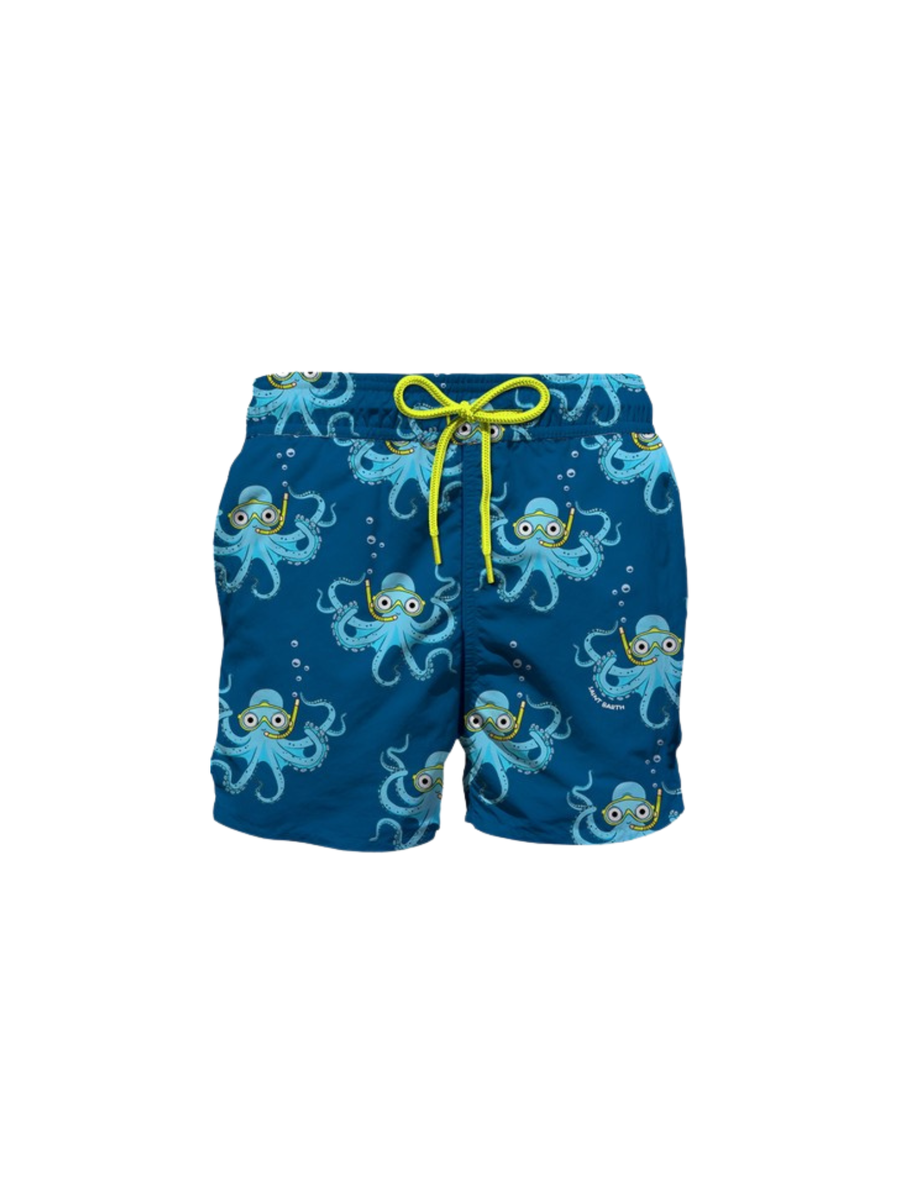 Costume MC2 Saint Barth "Jean lighting" blu stampa Octo Diver JEA0004 00306H MC2 SAINT BARTH 