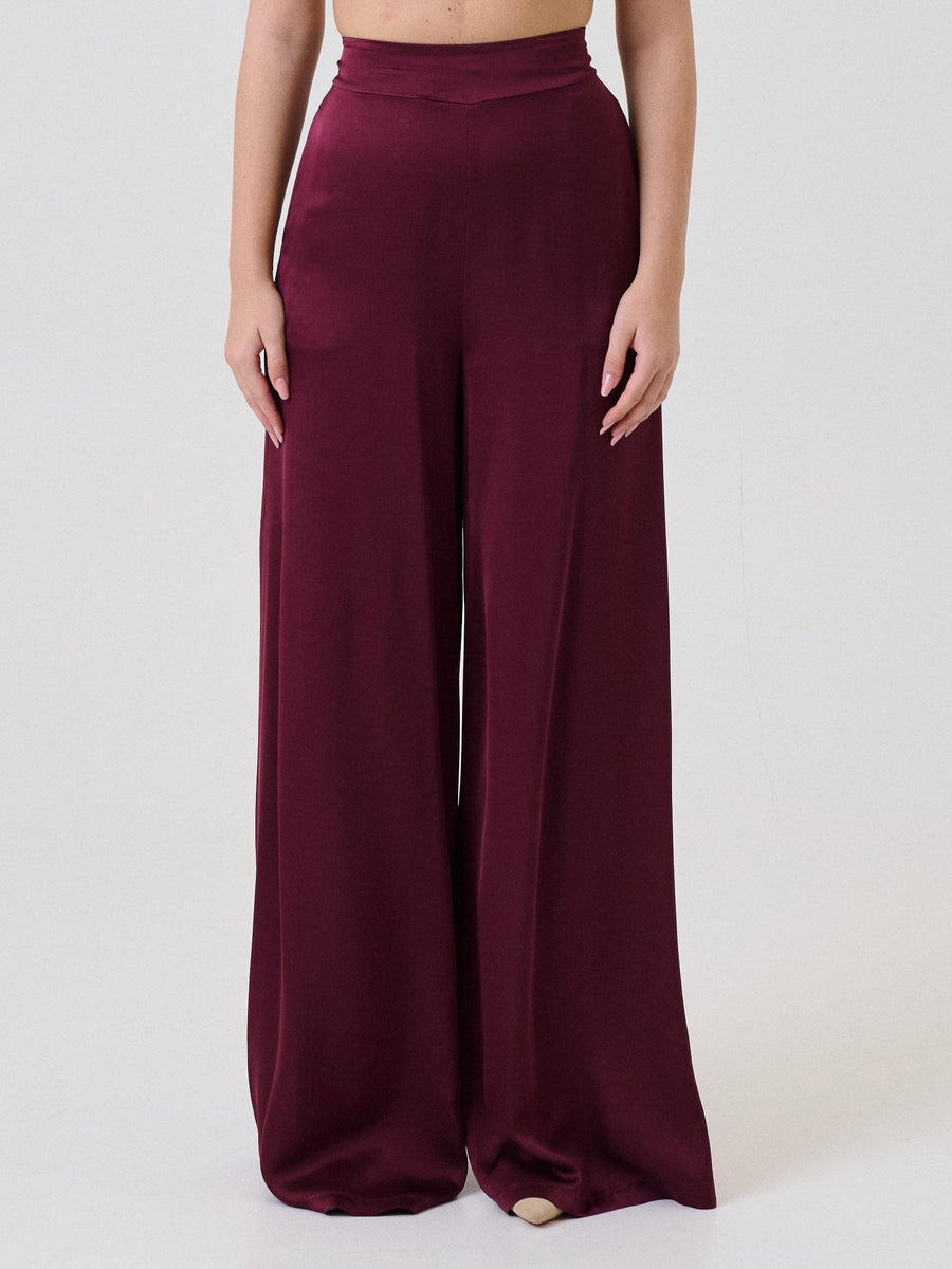 Pantalone a palazzo Armoire vinaccio C827P22R VINBRULE Armoire 