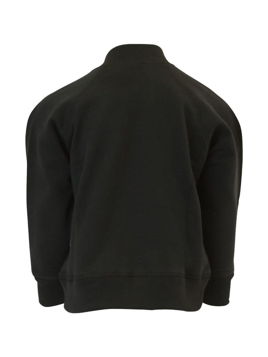 Felpa nera con patch D2 DQ1120D0098 DQ900 Dsquared 