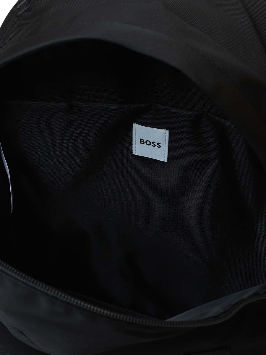 Zaino nero patch Boss J20366 NER Boss 
