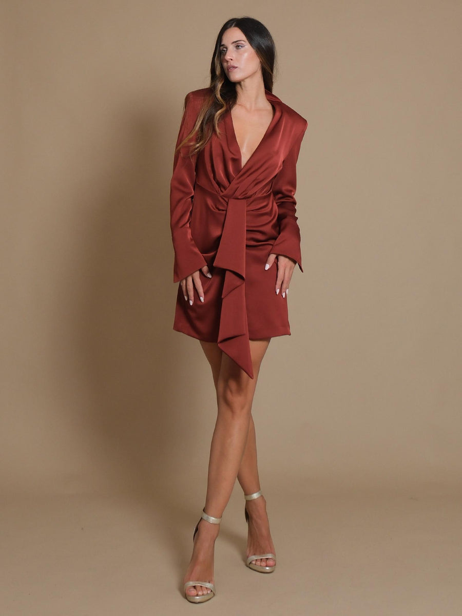 Abiti Sanremo Silence Limited marrone tabacco AB4074 TABACCO Silence Limited 