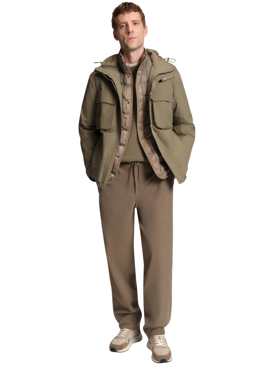 Maglione Boss verde oliva 50549989 245 Boss 