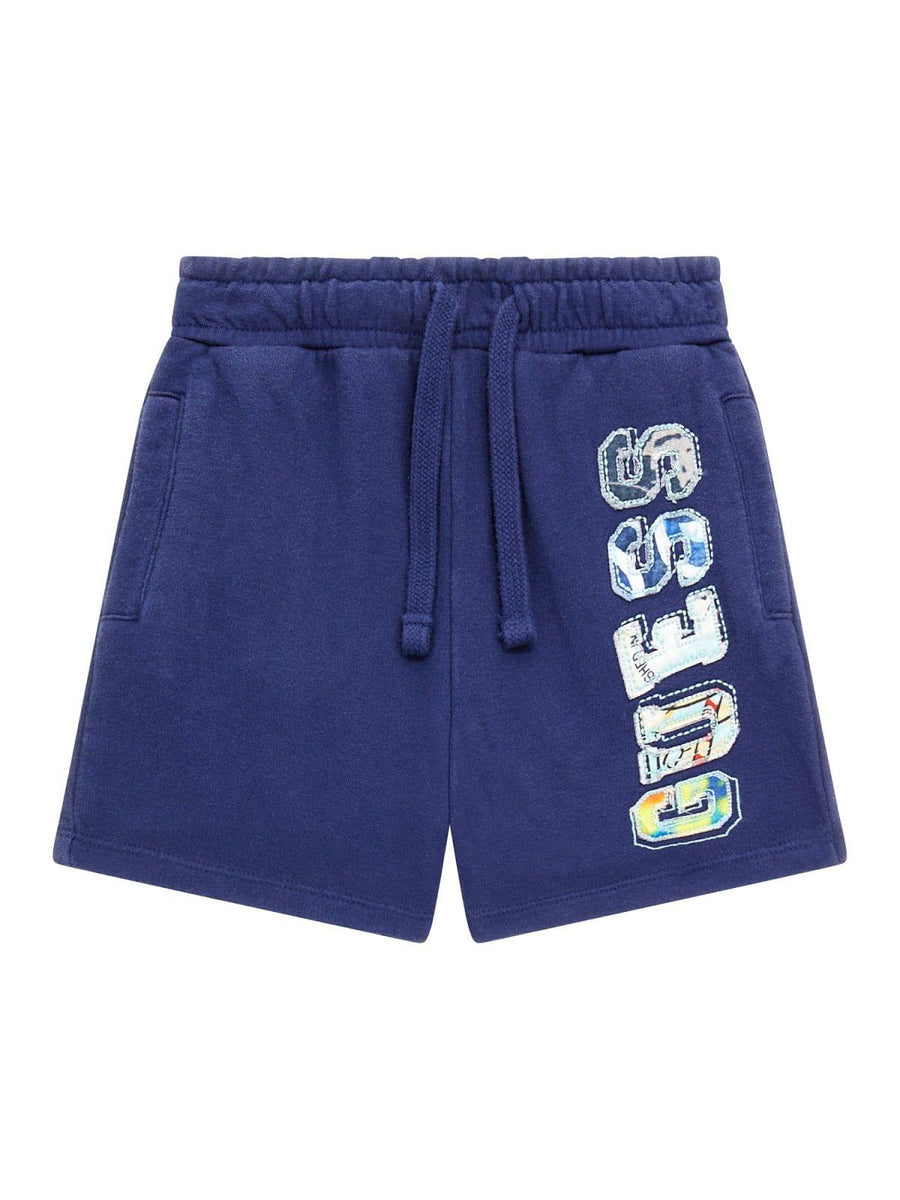 Shorts in cotone blu N4GD04KA6R3 G7K5 Guess 